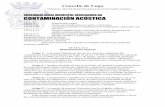Ordenanza Xeral Municipal reguladora da … acustica.pdf · Concello de Lugo --- Ordenanza Xeral Munici pal Reguladora da Contaminación Acústica ---1.1.- Ruído continuo-uniforme: