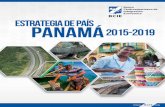 Estrategia de País PANAMÁ 2015-2019 - bcie.org · el 100% de los recursos a proyectos del sector privado. Por otro lado, en ... estrategia constituye una hoja de ruta, los planteamientos