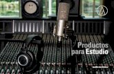 Audio-Technica | Productos para Estudio · 3 Auriculares para Estudio Los más expertos profesionales del audio y los mejores críticos online han coincidido durante mucho tiempo