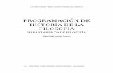 PROGRAMACION DE HISTORIA DE LA FILOSOFIA 2 …iesfraydiegotadeo.centros.educa.jcyl.es/sitio/upload/Historia_de... · representaciones gráficas, guiones, redacciones de ensayos, escritos