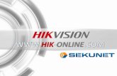 básicas... · WVjVWo KONLINEoCOMJ Hik-online.com es un servicio gratuito que pone a disposición HIKVISION para poder conectar DVR y NVR, mediante un dominio.