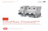 Novedad ElfaPlus Fixwell™ - GE Industrial Solutionsapps.geindustrial.com/publibrary/checkout/LAPL0025... · Curvas de disparo magnetotérmico B,C B,C Intensidad nominal (1) (A)