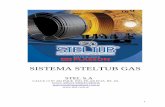 SISTEMA STELTUB GAS - nicorasrl.com.ar · utilización de tuberías STELTUB en redes de Gas Natural. ... 1.2- Características Físico-Químicas del Polietileno 1.2.1- Densidad, Flexibilidad