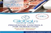 Presentación de PowerPoint - Global FS€¦ · poder desarrollar, vigilar o auditar un Plan de Inocuidad Alimentaria. ORIO ... Pasos preliminares para desarrollar un Plan de Inocuidad