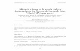 Mimesis y deseo en la novela realista decimonónica: La ... · 109 Mimesis y deseo en la novela realista decimonónica: La Regenta de Leopoldo Alas, “Clarín” (Primera parte)