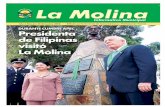 DURANTE CUMBRE APEC Presidenta de Filipinas visitó La … · En el marco de Cumbre APEC, La Molina presentó agenda ... Mamás molinenses sorprenderán en cena navideña con enrollados