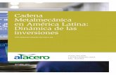 Cadena Metalmecánica en América Latina: Dinámica … · Metalmecánica, como ha sido definida en este informe, excluye la elaboración de acero y sus derivados primarios. Básicamente,