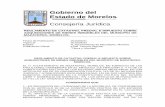 Gobierno del Estado de Morelos - Consejeria Jurídicamarcojuridico.morelos.gob.mx/archivos/reglamentos_municipales/pdf/... · sistematizadas para un mejor control y administraciÓn