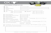CUESTIONARIO COJINES DE AIRE - oxworldwide.com · objeto a manipular trabajo a realizar / otras especificaciones motorizaciÓn para desplazamiento mando botonera cable peso minimo