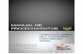 MANUAL DE PROCEDIMIENTOS - :: H. Ayuntamiento de …transparencia.puertopenasco.gob.mx/transparencia/MANUAL DE... · manual de procedimiento coordinacion juridica municipal. 2012