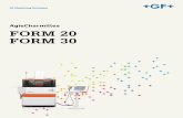AgieCharmilles FORM 20 FORM 30 - imocom.com€¦ · El nuevo y moderno diseño de la máquina homogeneiza ... el ciclo de mecanizado y el tipo de aplicación para extraer el mejor