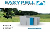 CALDERA DE PELLETS - essgrupo.com · • Depósito de inercia de acero con serpentín de producción de ACS instantáneo en InoX corrugado • 1 serpentín de intercambio para solar
