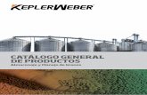 Catálogo general de ProduCtos - Kepler Weber · Perfil corrugado con acero de alta resistencia y revestimiento de zinc con capa de 450g/m2 y 99% de pureza, que le confiere una mayor