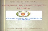 DE 0LEGIOS DE PRACTICANTES€¦ · 1949 de de ffbrho espaÑa consejo general (revista informativa profesional) 0legios de practicantes • •• •-
