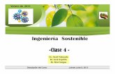 Ingeniería Sostenible -Clase 4 - engineering.utep.eduengineering.utep.edu/udep/lectures/lec4/SustainableDesign.pdf · Tomar ventaja de los flujos naturales de la energía – Humans