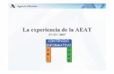 La experiencia de la AEAT - socinfo.info · Firma electrónica Cadenas de servicios Firma electrónica Certificado electrónico. T I CT I C ... concepto y clases • Documento electrónico: