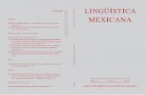 Lingüística - AMLAamla.org.mx/linguistica_mexicana/Vol_V_1/2010050105a.pdf · en cuanto a los artículos aquí presentados, el primero del dossier, escrito por Laura Hernández,