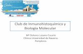 Club de Inmunohistoquímica y Biología Molecular · Club de Inmunohistoquímica y Biología Molecular Mª Dolores Lozano Escario Clínica Universidad de Navarra. Pamplona.