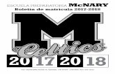 ESCUELA PREPARATORIA Boletín de matrícula 2017 …mcnary.salkeiz.k12.or.us/wp-content/uploads/2017/10/2017-18-McNary... · cas de Oregon y División I de NCAA 4 Cursos optativos