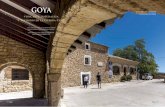 GOYa - La Magia de Viajar por Aragón · 40 lmv lmv 41 El caserío muestra su modesto perfil de casas rústicas, sobre las que sólo se destaca el volumen monumental de su iglesia