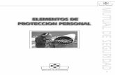 Elementos de Protección Personal - ingenieroambiental.comingenieroambiental.com/4023/23_elementos de proteccion personal.pdf · • Los equipos de los servicios de salvamento y socorro.