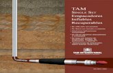 Single Set Brochure1 - tamintl.com€¦ · variedad de accesorios para liberar desde el ... • Exceso de producción de agua en la entrada del ... se aplique a la sarta de herramienta.
