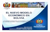 EL NUEVO MODELO ECON ÓMICO EN BOLIVIA · PDF file• En Rusia, 35 comunidades carecieron de servicio de energía eléctrica durante una semana a finales de 2011, debido a la tormenta