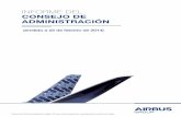 INFORME DEL CONSEJO DE ADMINISTRACIÓN - airbus.com€¦ · 09/01/2013 · Informe del Consejo de Administración ... 3.3 Planes ESOP futuros y plan de incentivos a largo plazo 16