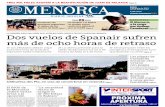 Dos vuelos de Spanair sufren más de ocho horas de …contingutsweb.parlamentib.es/Comunicacio/7/06-06-2011.pdf · base a un informe encargado por los promotores, resolvió que miriam