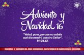 Subsidio Navidad MVC - mvcweb.orgmvcweb.org/wp-content/uploads/2016/11/Subsidio-Navidad-MVC.pdf · de diciembre nos prepararemos para recibir en Navidad, el nacimiento ... Salvador.