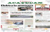 NÚMERO 4986 México Elektra la amenaza - …diarioacayucan.com/hemeroteca/2016-03-15.pdf · mencionada y Banco Azteca la han inti-midado, pues hasta los motociclistas que fungen