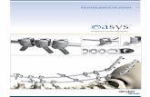 Panorama general del sistema - Isulmedisulmed.com/archivos/columna/cervical/oasys/OASYS-Brochure... · • El grado aumentado de la angulación del tornillo de ... comparado con sólo