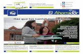 @fnaAHORRO Página 8 El Ahorrador - fna.gov.co · A través de su programa “Colombianos en el exterior”, la entidad les presta para que inviertan en ... Crucigrama Síguenos:
