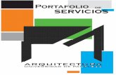 Portafolio servicios - Universidad de Pamplona · El Arquitecto puede realizar estudios preliminares, diseños, modelos, dibujos, especi caciones y ... Eupalinos (o Eupalinus) de
