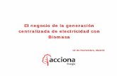 Presentación de PowerPoint - Página principal BIOMASA/Oscar Lumbreras.pdf · ... construcción y venta de proyectos en renovables. Diseño, ... Análisis elemental (% b.s.) C. ...