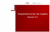 Departamento de Inglés Nivel C1 - EOIP | EOIP · PDF fileB. Evaluación Final – Prueba Certificativa 5.3 Criterios de calificación 6. ... 8. Actividades complementarias ..... 28