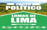 Pacto Político por las Lomas de Lima -borrador-proyectolomas.weebly.com/uploads/1/0/6/3/10637077/pacto... · 2014-09-17 · Dirigencias vecinales Las dirigencias vecinales de diversos