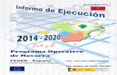 Informe anual 2016 PO NAVARRA Validado · La economía de la salud es uno de los sectores estratégicos identificados en RIS3. ... área de la e-salud en Navarra, ... (por ejes prioritarios