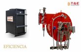 EFICIENCIA - Calderas y Energíacalderasyenergia.com/TyE_PRESENTACION_2016.pdf · combustibles y residuos sÓlidos. combustibles gaseosos y lÍquidos. equipos perifÉricos. partes