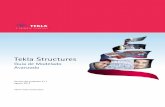 363n de vertidos - teklastructures.support.tekla.com · Tekla Structures Guía de Modelado Avanzado Versión del producto 21.1 agosto 2015 ©2015 Tekla Corporation