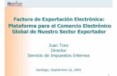 Factura de Exportación Electrónica: Plataforma para el ... DE EXPORTACION.pdf · gobierno electrónico y prioridad de Agenda Digital. Ir a diapositiva 19. 4 • En esta perspectiva,