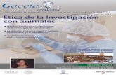 Año IV, - Comisión Nacional de Bioética :: México · 39 Avances Gaceta CONBIOÉTICA ... de fármacos, dispositivos y técnicas para la sa-lud humana y de otras especies. ... y