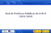 Red de Políticas Públicas de I+D+I 2011-2018€¦ · segura, sostenibl e y limpia Transporte inteligente, sostenible e integrado Acción sobre el cambio climático y eficiencia