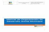 Manual de Organización de Desarrollo Social Municipalxicotepecpue.gob.mx/ARTICULO_11/FRACCION_I/... · Organización Social y Participación Ciudadana Jefa del Departamento de ...