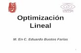Guia sobre optimizacion Lineal - angelfire.com · Los modelos de optimización son usados en casi todas las áreas de toma de decisiones, como en ingeniería de diseño y selección