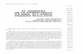 EL JACIMENT C DE LA CAIMSALADETA (LA RIBA, … · per a l'estudi del Paleolític inferior al nord-est peninsular. Abstract: This paper presents the results of the first excavation