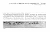 El análisis de la construcción romana según Piranesi ... · resultado de una extraña combinación de rigor en el levantamiento y la definición formal, y de invención ... borar