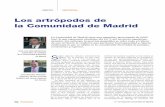 Los artrópodos de la Comunidad de Madrid - …redforesta.com/wp-content/uploads/2011/12/MN5-Los-artropodos-de-la... · (Araneae), según el Catálogo de FerráN-dez et al. (2006),