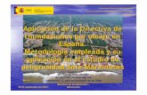 Aplicación de la Directiva de Inundaciones a las zonas ... · Dirección General de Sostenibilidad de la Costa y del Mar Aplicación de la Directiva de Inundaciones por oleaje en
