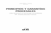 PRINCIPIOS Y GARANTÍAS PROCESALES - …libreriabosch.com/media/public/doc/Pico_LiberAmicorum_Autores... · Joan Picó i Junoy (Director) ... derivados en el léxico procesal español